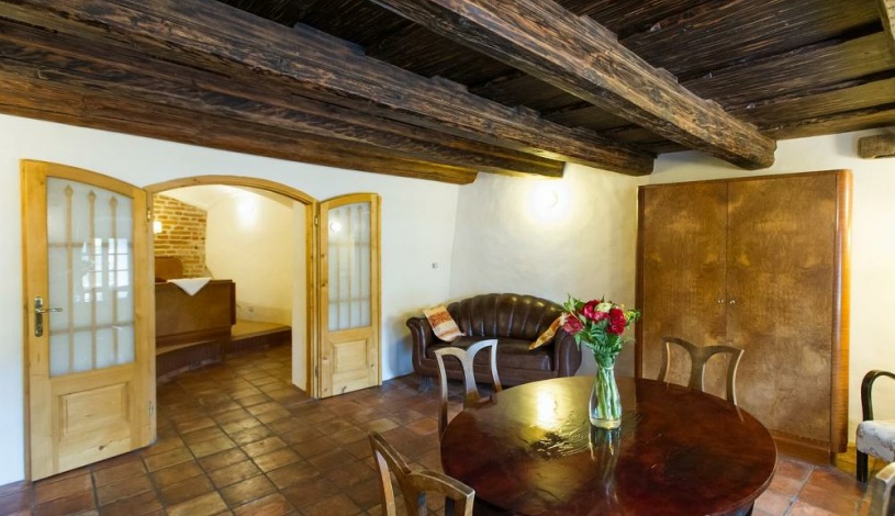 PENZION KAPR Český Krumlov - ANNA-MARIE - ČTYŘLŮŽKOVÝ POKOJ SUITE S VÝHLEDEM NA ŘEKU